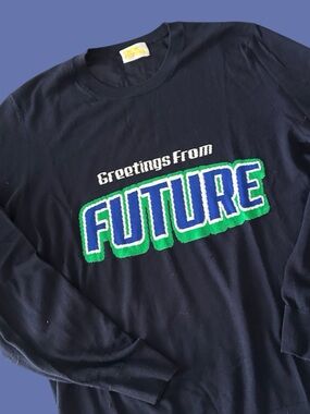 Greetings from Future 100% wool crewneck